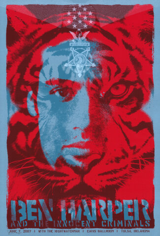 Ben Harper & The Innocent Criminals Silkscreen