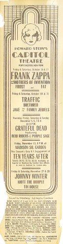 Frank Zappa Handbill