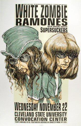 White Zombie Poster