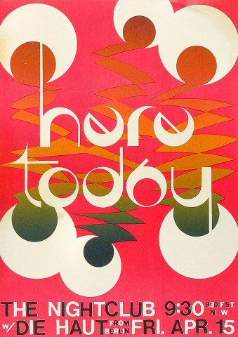 Here Today Poster
