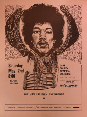 Jimi Hendrix Experience Poster