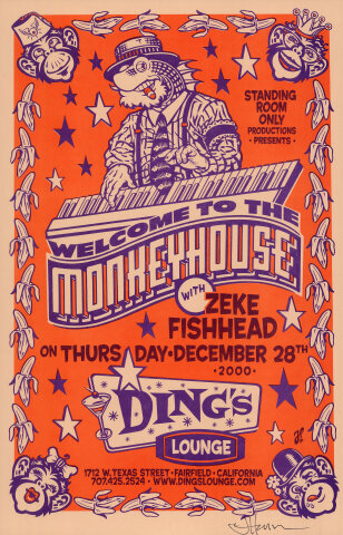Zeke Fishhead Poster