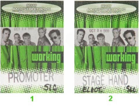Backstreet Boys Backstage Pass