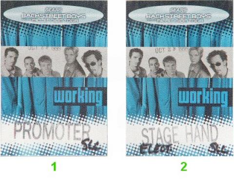 Backstreet Boys Backstage Pass
