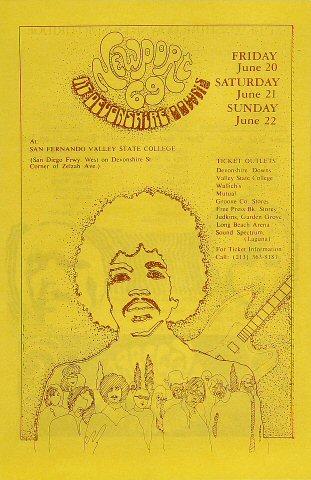 Newport Pop Festival Handbill