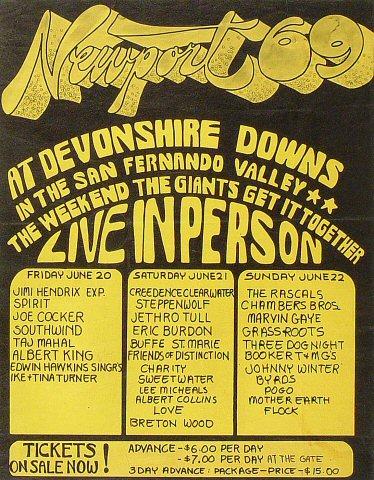 Newport Pop Festival Poster