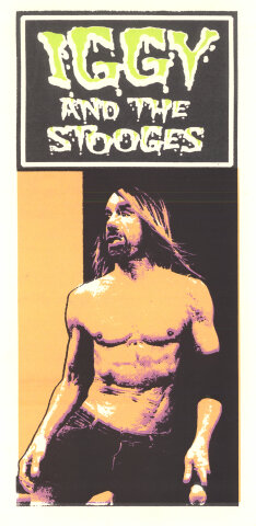 Iggy Pop Handbill