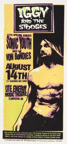 Iggy Pop Handbill