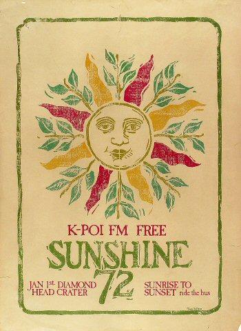 Fourth Annual Sunshine Festival Poster