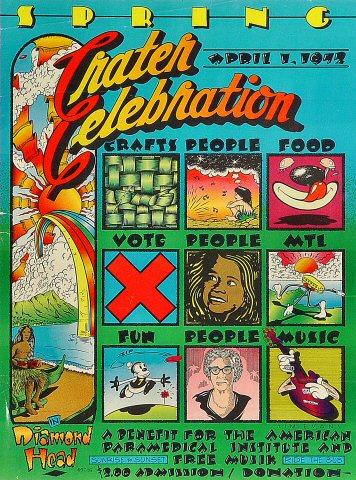 Crater Celebration Poster