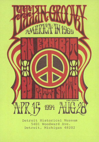 Patti Smith Postcard