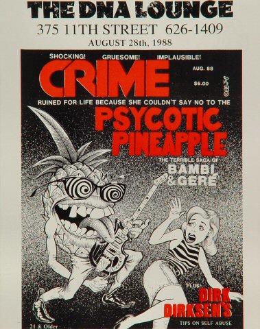 Crime Handbill