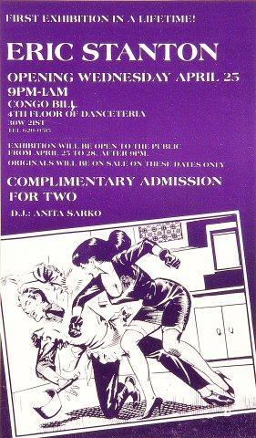 Eric Stanton Exhibition Handbill