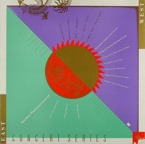 East Meets West Concert Series IV Poster