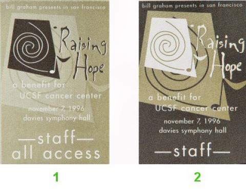 Linda Ronstadt Backstage Pass