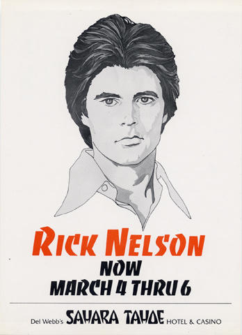 Rick Nelson Postcard