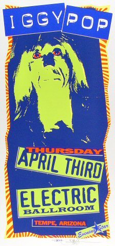 Iggy Pop Silkscreen