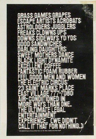 The Ultimate Legal Entertainment Experience Handbill