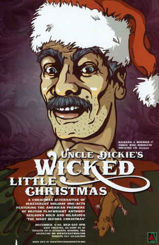 Uncle Dickie's Wicked Little Christmas Poster