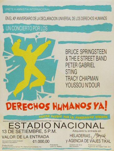Amnesty International Benefit Handbill