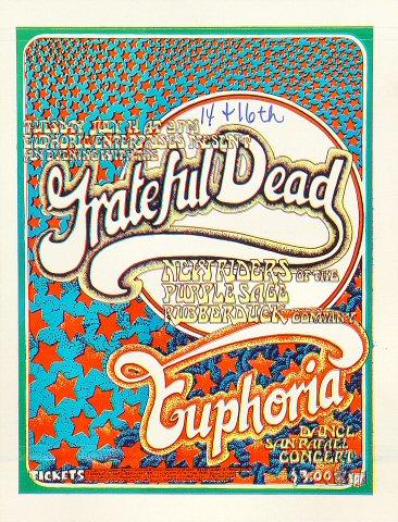 Grateful Dead Handbill