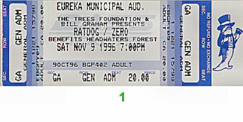 Headwaters Forest Benefit Vintage Ticket