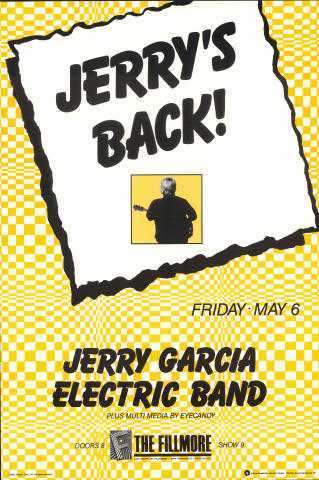 Jerry Garcia Band Poster