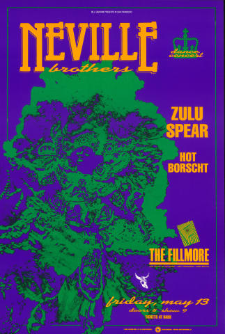 The Neville Brothers Poster