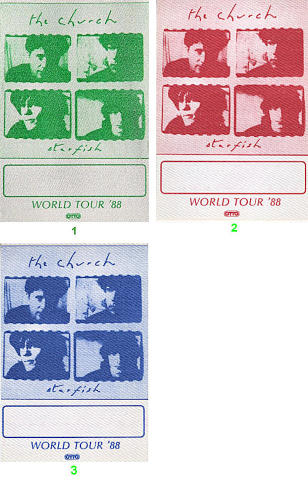 The Church Backstage Pass