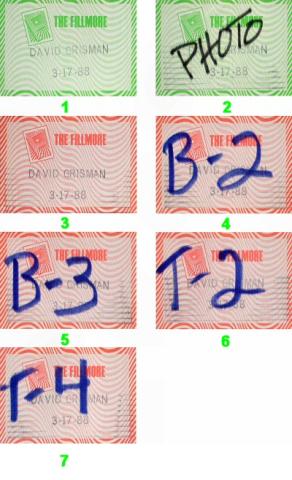 David Grisman Quartet Backstage Pass