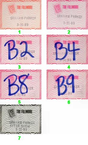 Graham Parker Backstage Pass