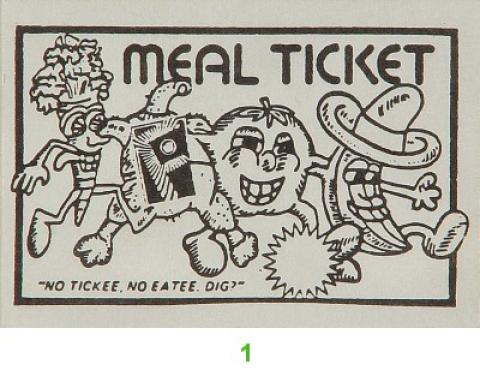 Jane's Addiction Backstage Pass