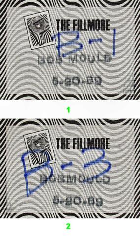 Bob Mould Backstage Pass