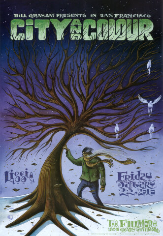 City and Colour Poster