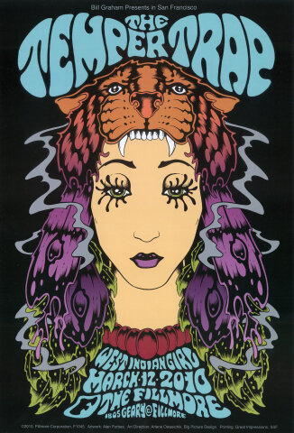 The Temper Trap Poster
