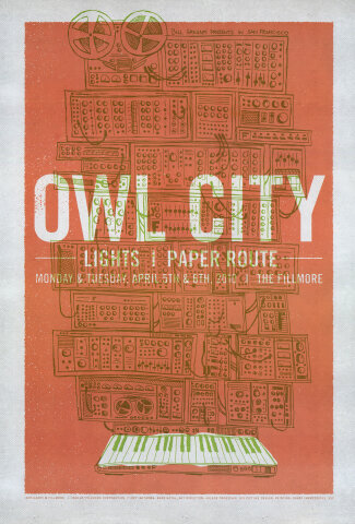 Owl City Poster