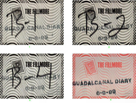 Guadalcanal Diary Backstage Pass