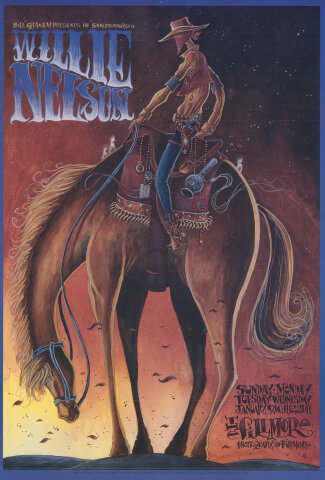 Willie Nelson Poster