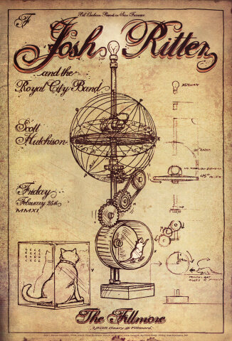 Josh Ritter & The Royal City Band Poster