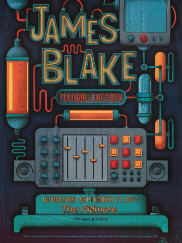 James Blake Poster