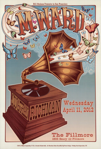 M. Ward Poster