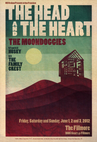 The Head and The Heart Poster