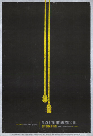 Black Rebel Motorcycle Club Poster