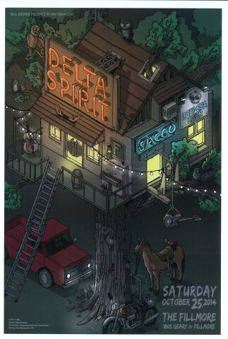 Delta Spirit Poster