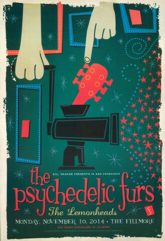 The Psychedelic Furs Poster