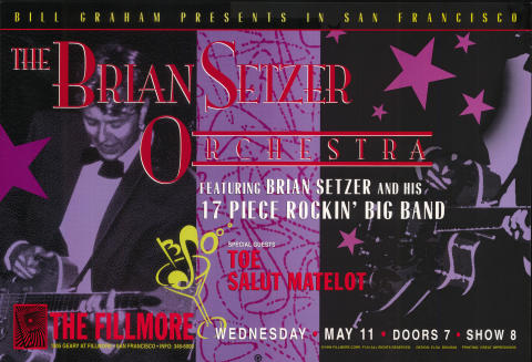 Brian Setzer Orchestra Poster