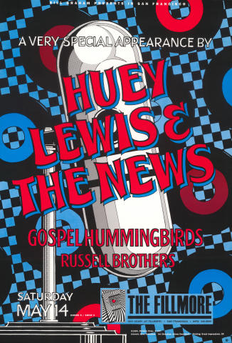 Huey Lewis & the News Poster