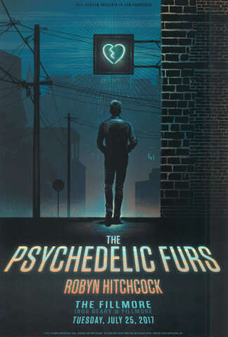 The Psychedelic Furs Poster