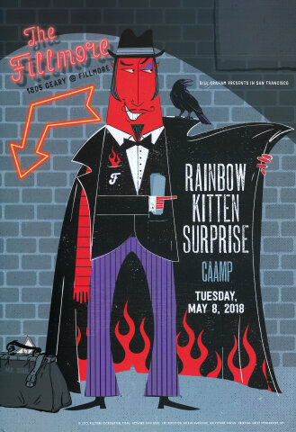 Rainbow Kitten Surprise Poster