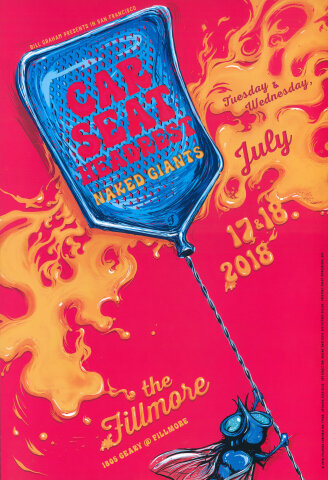 Car Seat Headrest Poster